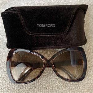 Tom Ford Calgary Gradient Sunglasses + Case